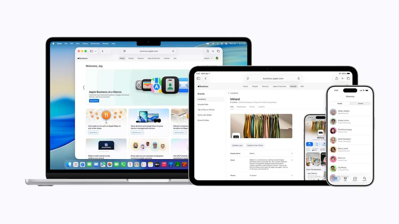 Apple Business hero